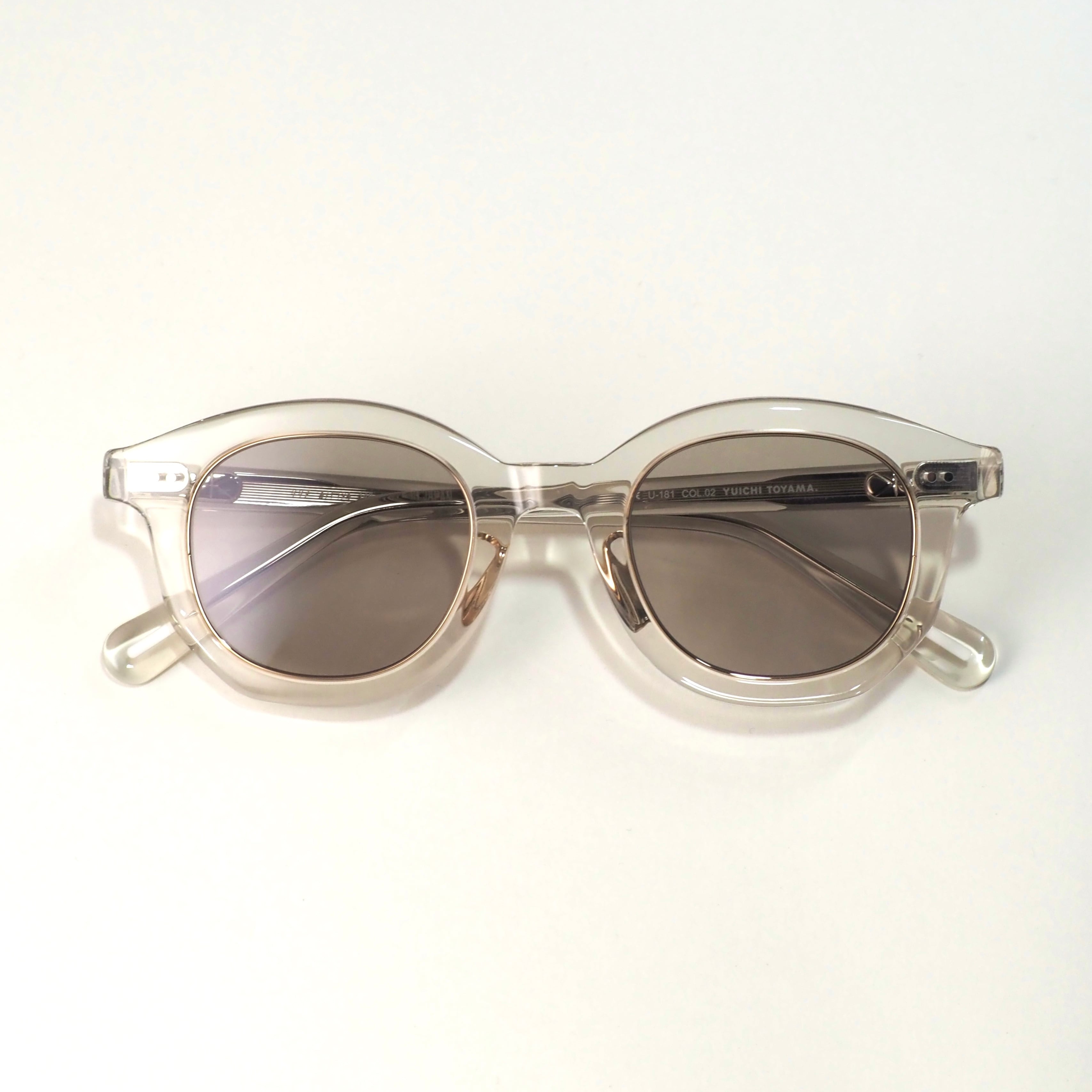 U-181 SUN col.02(Clear sand gray / Gold+Silver)【YUICHI TOYAMA