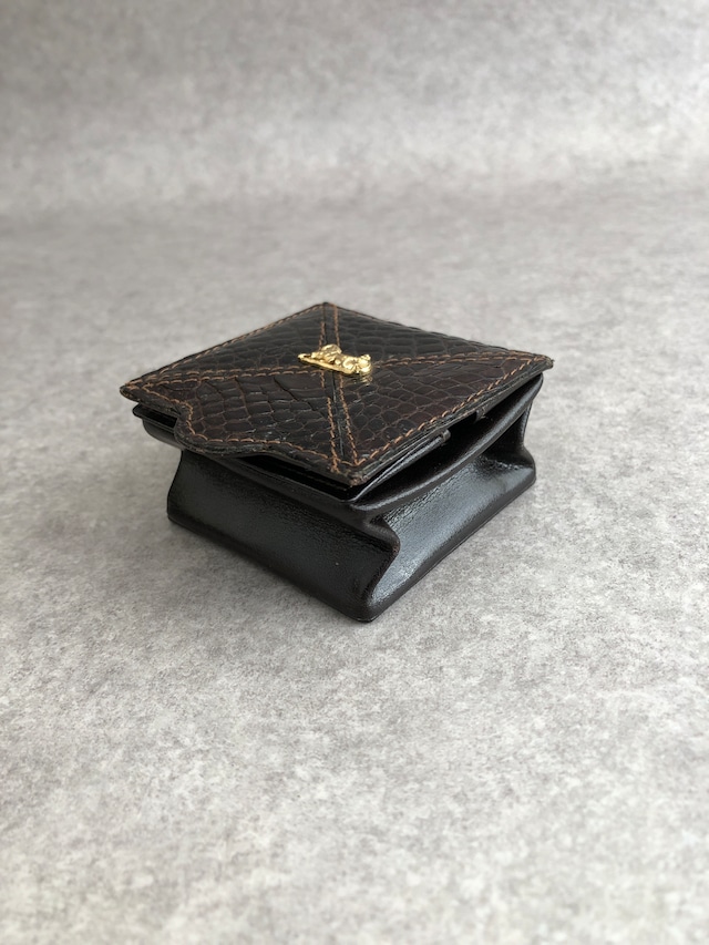 CELINE セリーヌ コインケース ブラウン 馬車 ホースキャリッジ レザー vintage ヴィンテージ オールド wpdygg