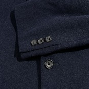 カシミヤ100% Ghee Collection ギーコレクション 高級カシミア 2B テーラードジャケット サイズ M /メンズ/ネイビー系