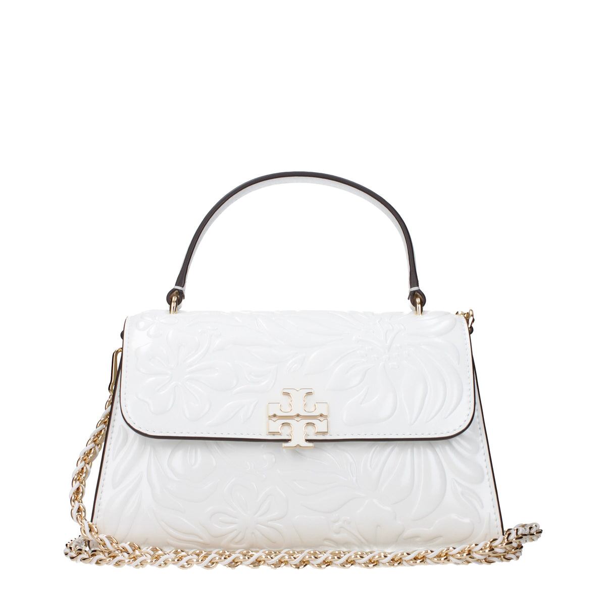 TORY BURCH トリーバーチ レディース ハンドバッグ レザー ホワイト