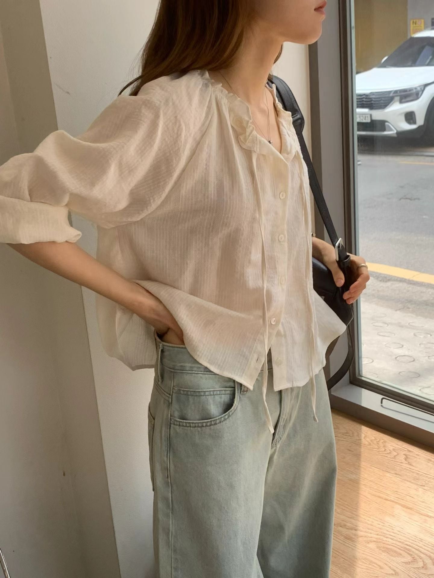 (予約) ounce / Rain blouse