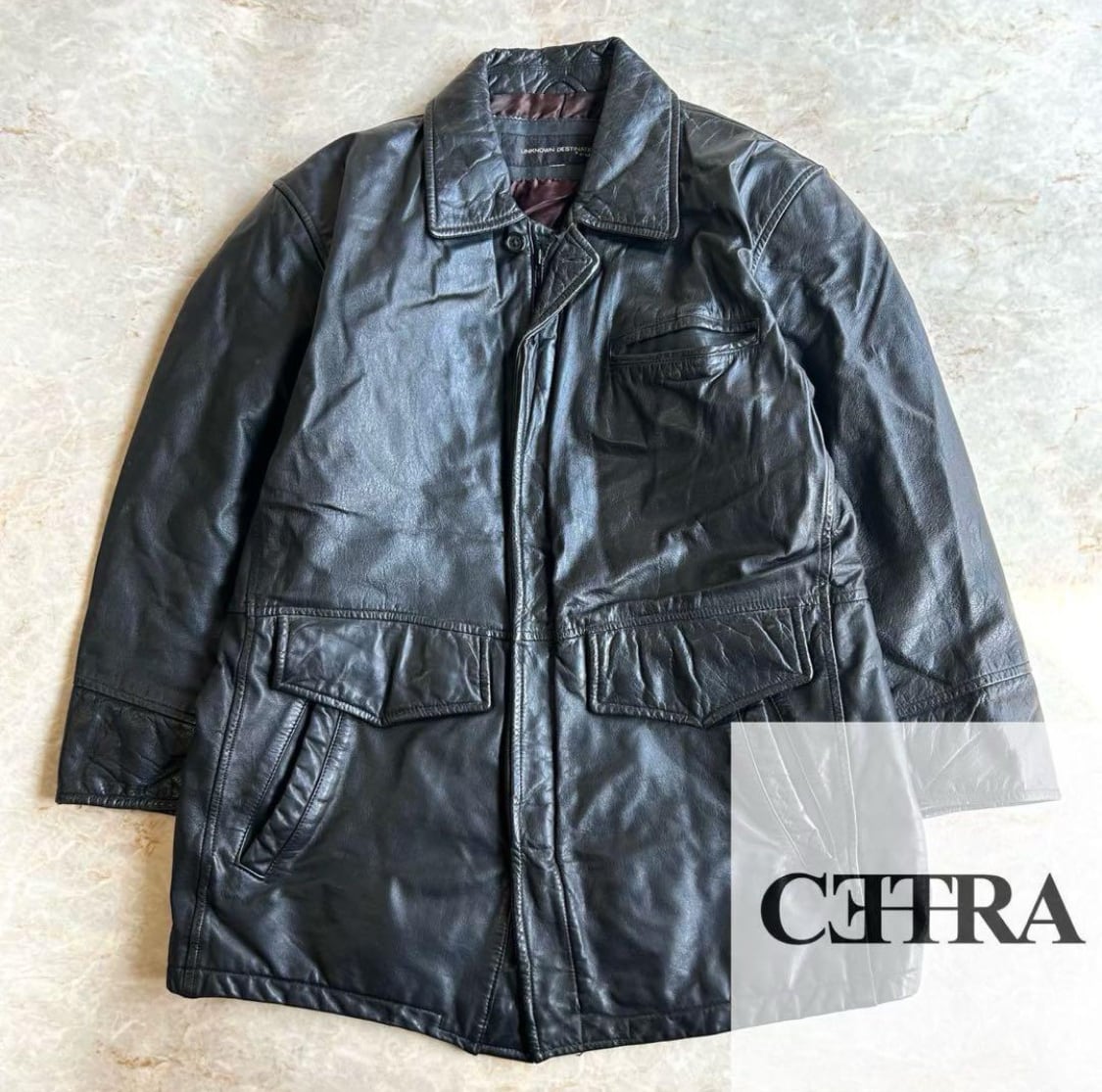 希少 リーバイス 本革 レザージャケット L ビンテージ 革ジャン 短丈