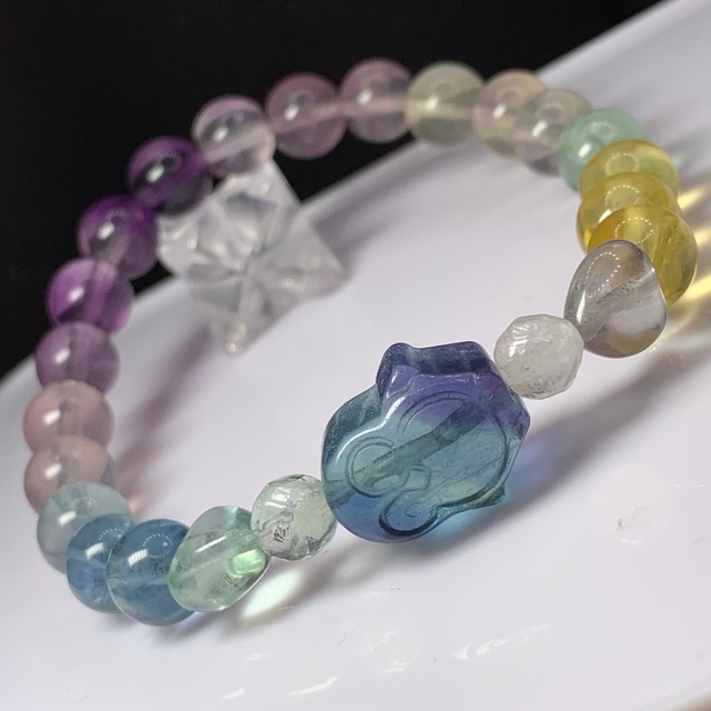 D17ペンギンフローライトデザインブレスレット