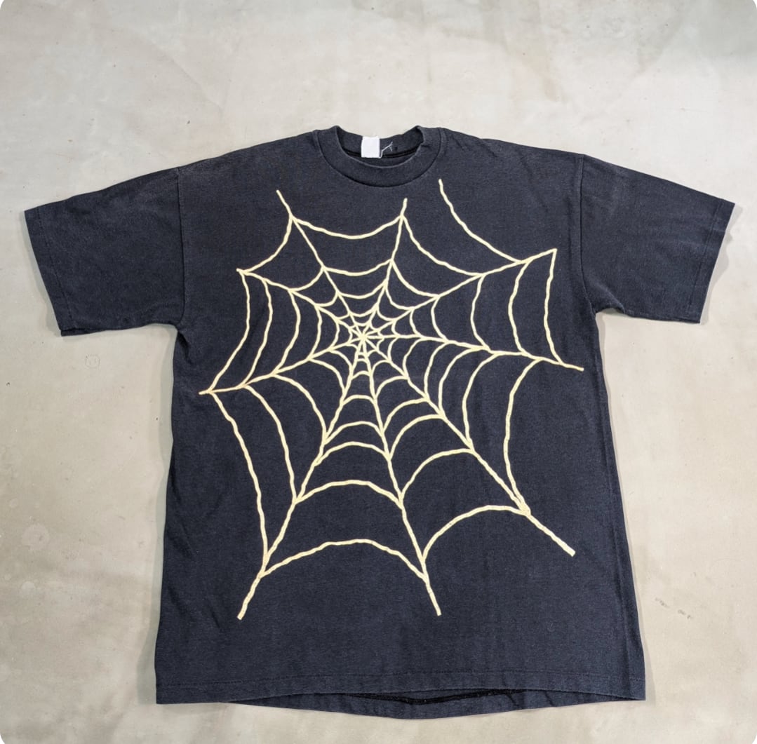 80's spider web print tee 小岩店 | What'z up 80's spider web print tee 小岩店 | What'z up