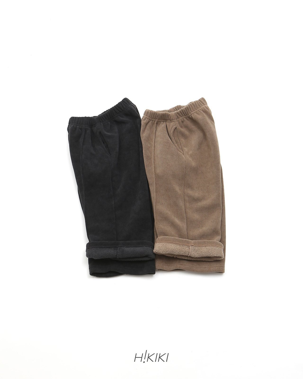 HIKIKI［取寄］cozy straight pants 26winter