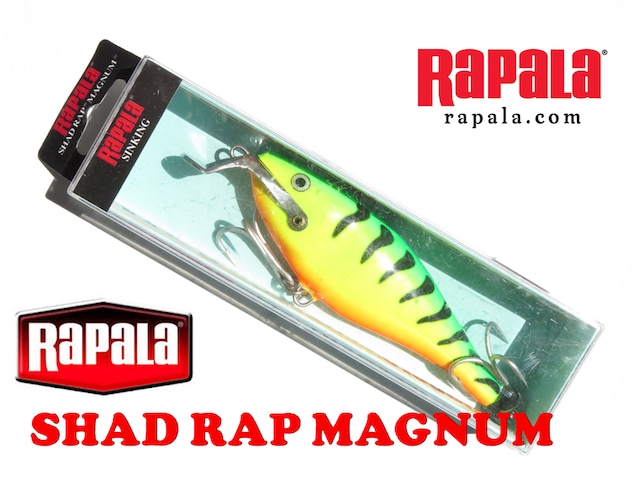 Rapala SHAD RAP MAGNUM SRMAG-12  Fire Tiger