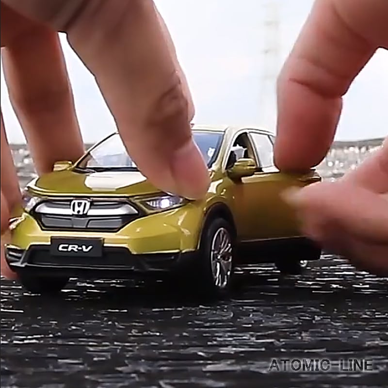 HONDA ホンダ CR-V 1/32 ミニカー 全3色 ライト点灯 エンジンサウンド