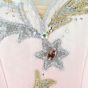 バレエ 衣装 チャコット Chacott 日本製 チュチュ レオタード ピンク系 ホワイト系 ピンク 白 ゴールド シルバー グラデーション コンクール 発表会 ジュニア 子供 ダンス ステージ用 バレエダンス 舞台衣装 エレガント かわいい おしゃれ かわいい