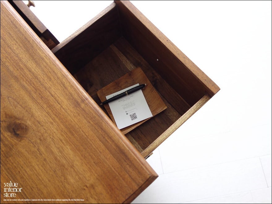 総無垢 チークチェストR80Med タンス 収納 箪笥 カントリー調