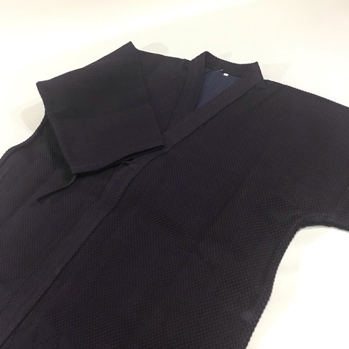 日本製武州一 #220 二重本藍先染め最上剣道着「勝気」3.5号〜4号 際立つジャパンブルー