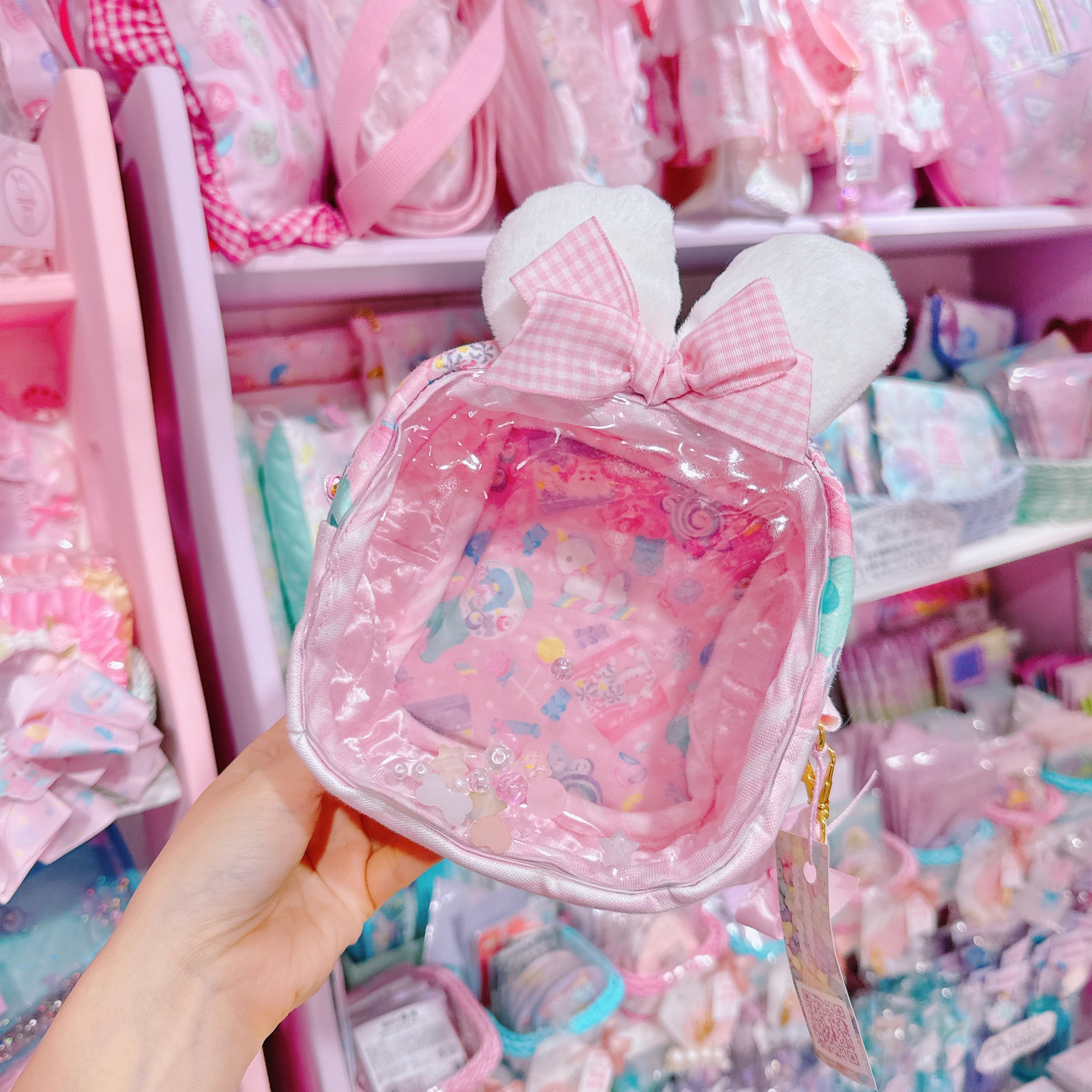 【F1】68-20耳付きスクエアポーチ