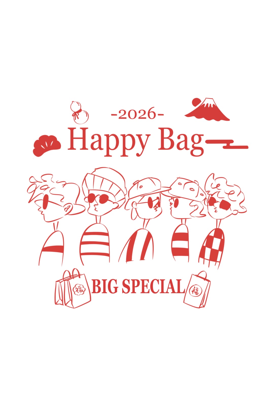 【事前予約】HAPPY BAG BIG SPECIAL