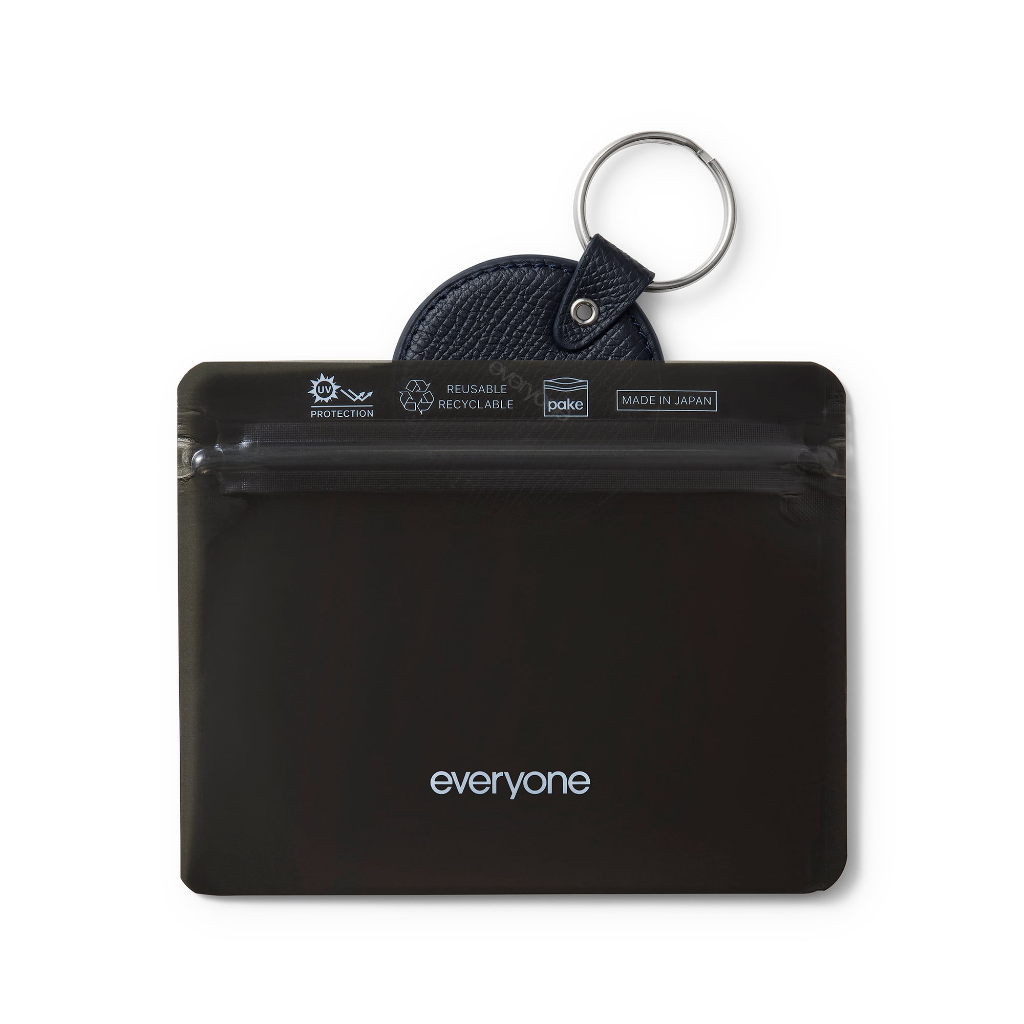 TOMO NARIAI for everyone circular keychain (NAVY) | everyone