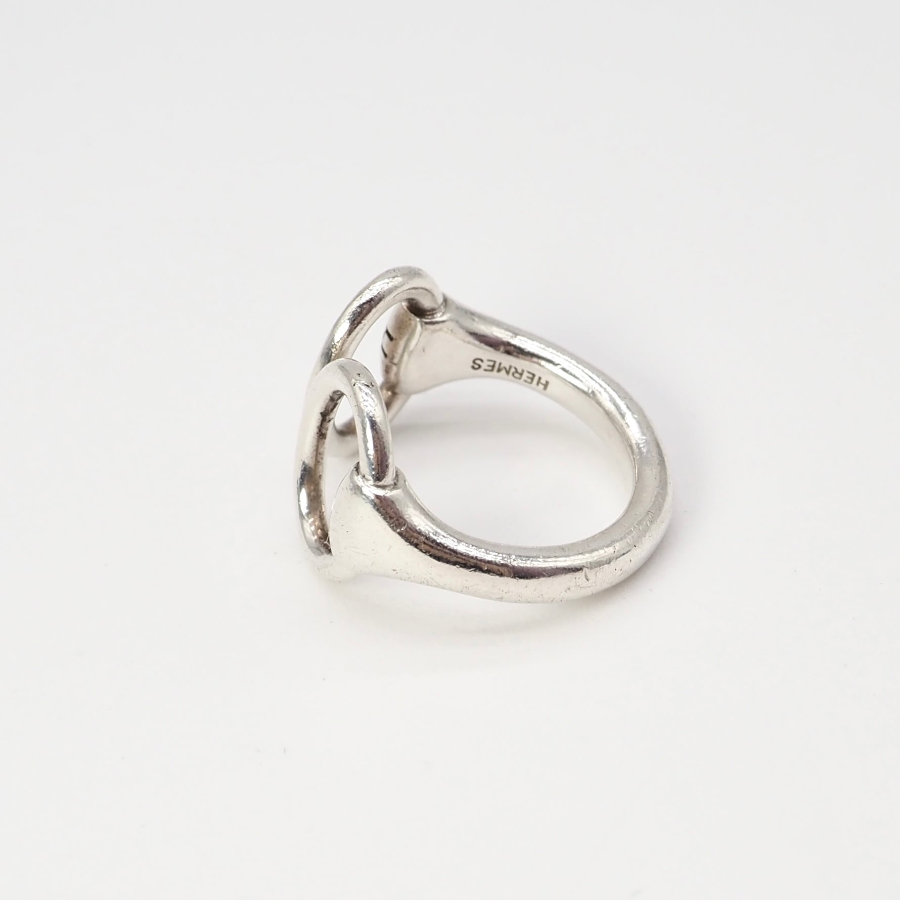 美品 HERMES エルメス ノジカ ナウシカ リング シルバー925 9号 美品 HERMES エルメス ノジカ ナウシカ リング シルバー925 9号