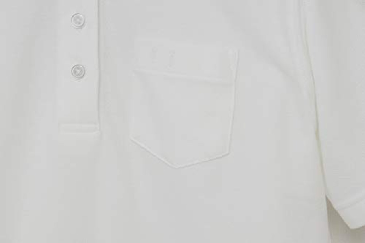 [キャッチ] 小学生 女子 半袖 ポロシャツ スクール シャツ 制服 通学 中学 高校 吸汗速乾 女児 女の子用 100 110 120 130 140 150 160 170 LB544712 白