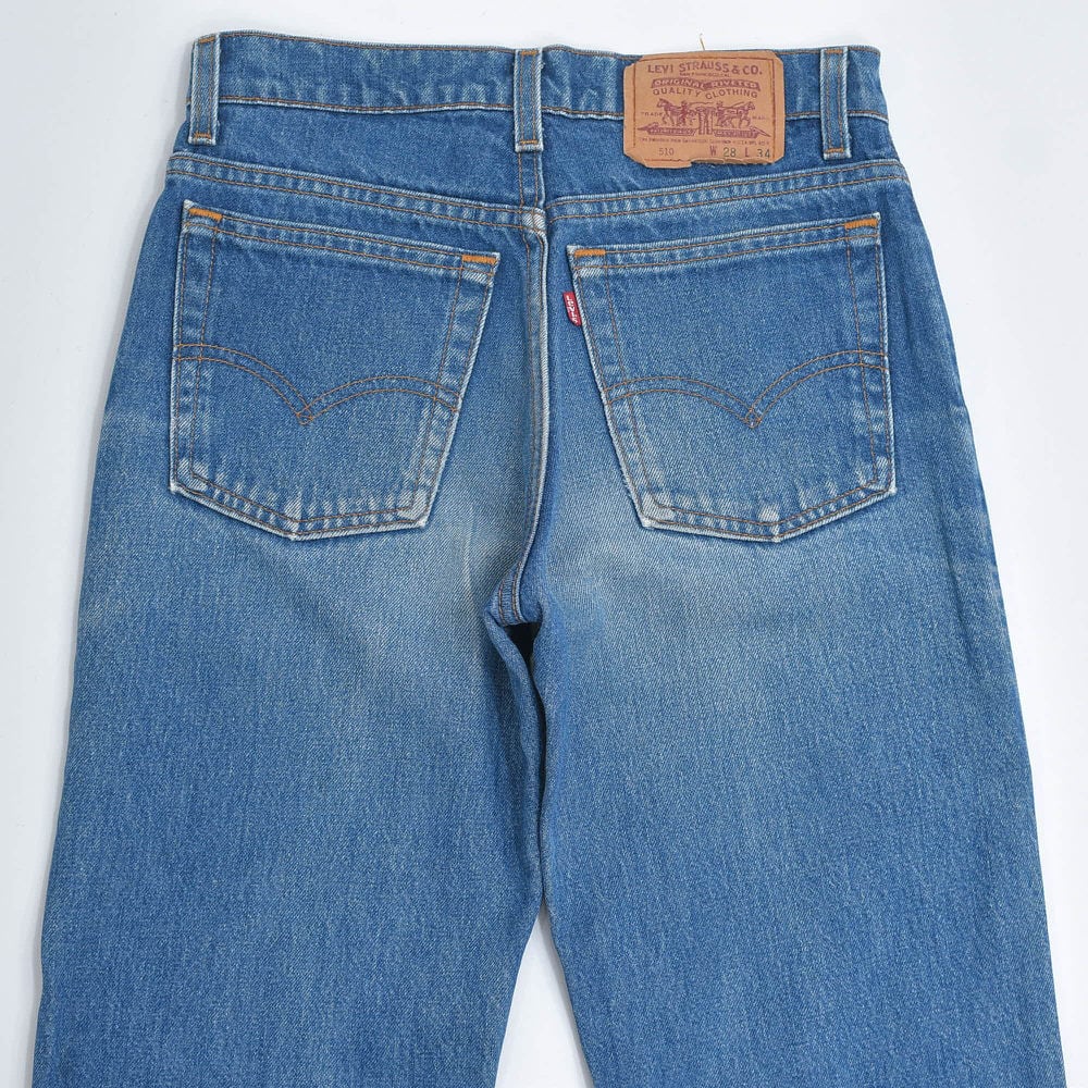 80s USA製 Levi's リーバイス 510 デニムパンツ テーパード ジーンズ