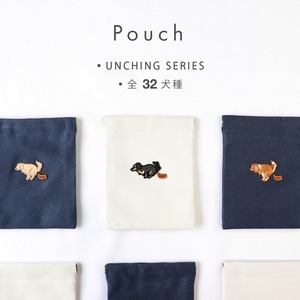 【UNCHING SERIES】バネ口ポーチ
