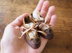 FRANCE 1920's~1930's antique doll shoes