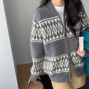 nordic zip-up jacket J00131