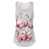 Women's All Over Print Loose Tank Tops FL 4816