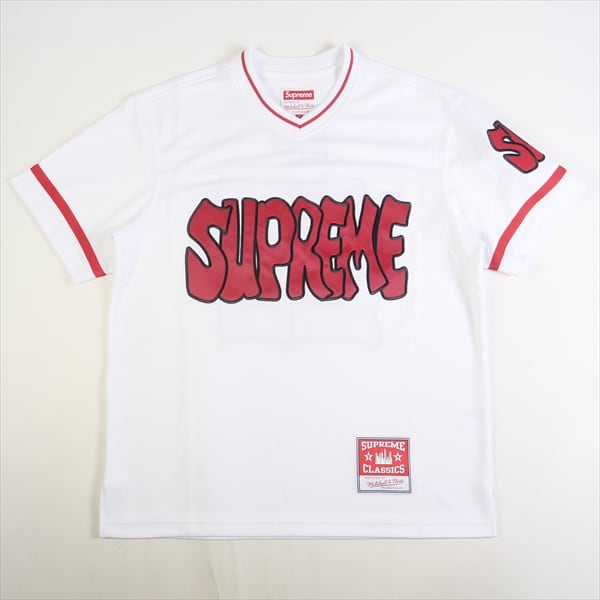 Size【S】 SUPREME シュプリーム ×Mitchell & Ness 22AW Football Jersey Tシャツ 白  【新古品・未使用品】 20747067 | STAY246 powered by BASE