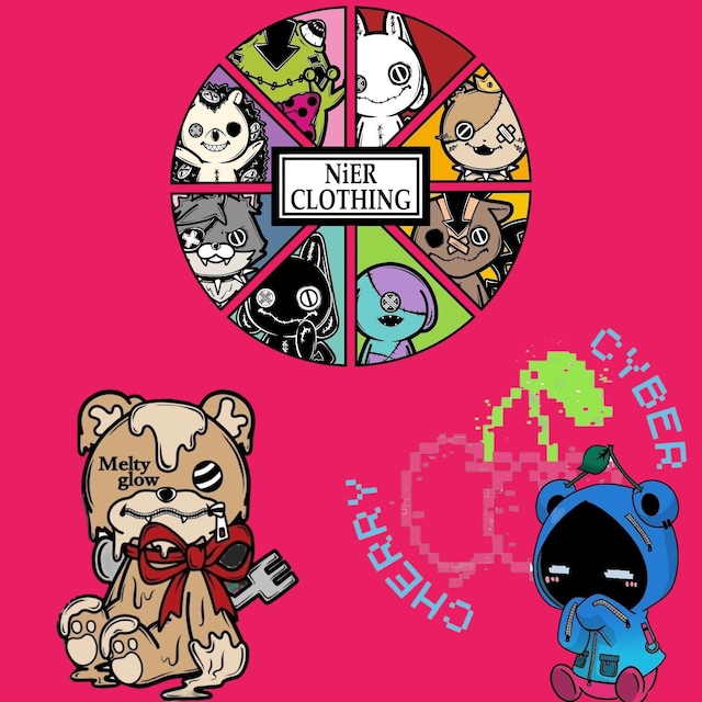 【シークレットプレゼント】NIER×Meltyglow×cybercherry確定プレゼントBOX