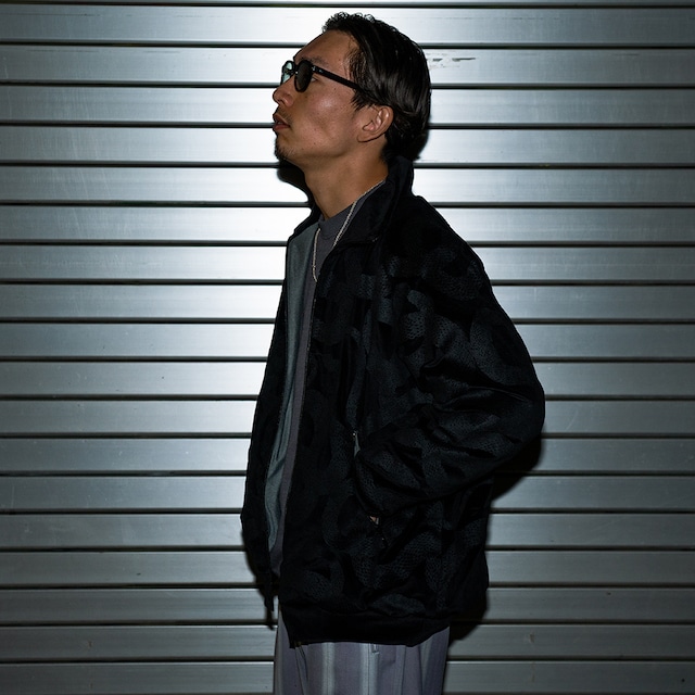 Velour track jacket ＜Snake pattern＞