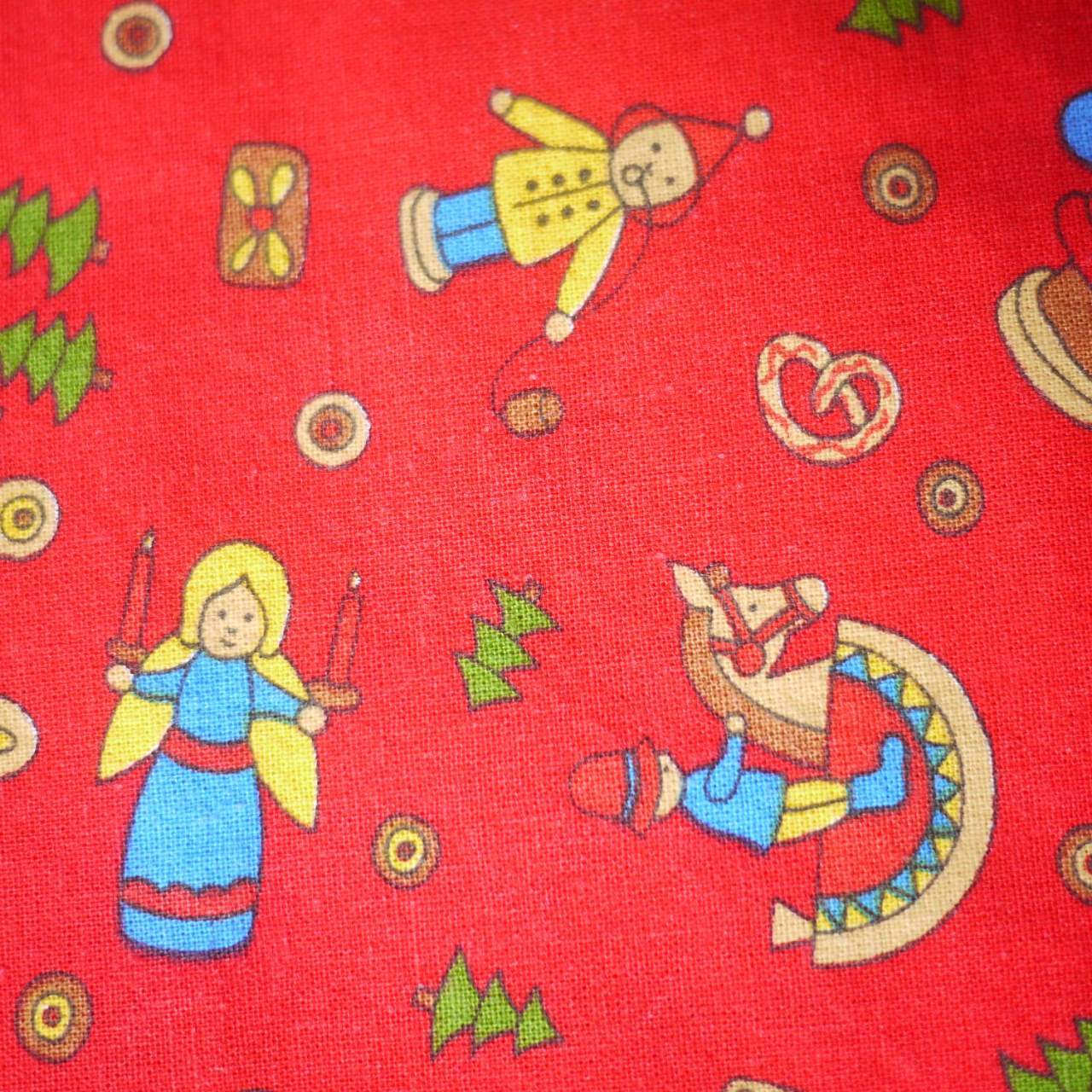 クリスマスプリント 大判テーブルクロス ドイツ