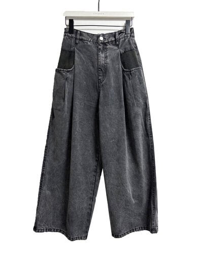 りよん CHIGNON】リヨセルツイルウォッシュパンツ | merci0525