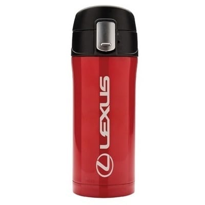 Lexus Easy Lock Stainless Steel Vacuum Mug (Red) | LEXUS FASHION