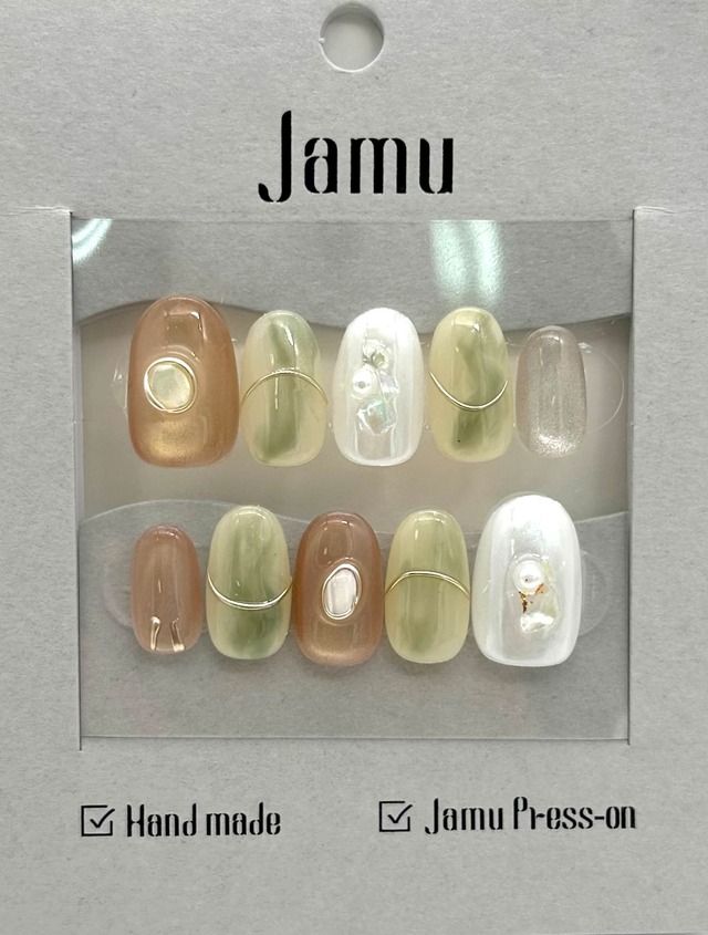 ネイルチップ：JAM260028　NailTipCollection