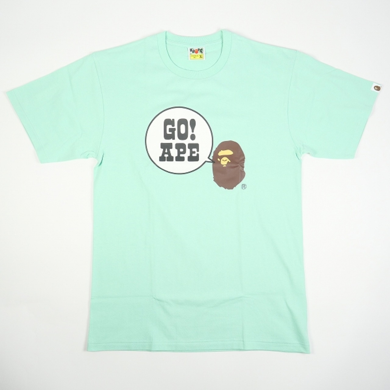 Size【XL】 A BATHING APE ア ベイシング エイプ GO APE!ロゴTシャツ 
