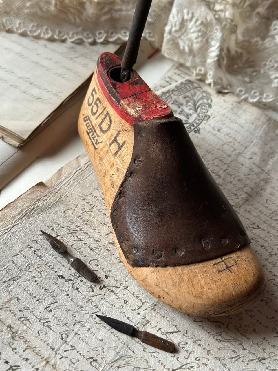 シューモールド 靴の木型C 子供靴の型 | Brocante de La Cocotte