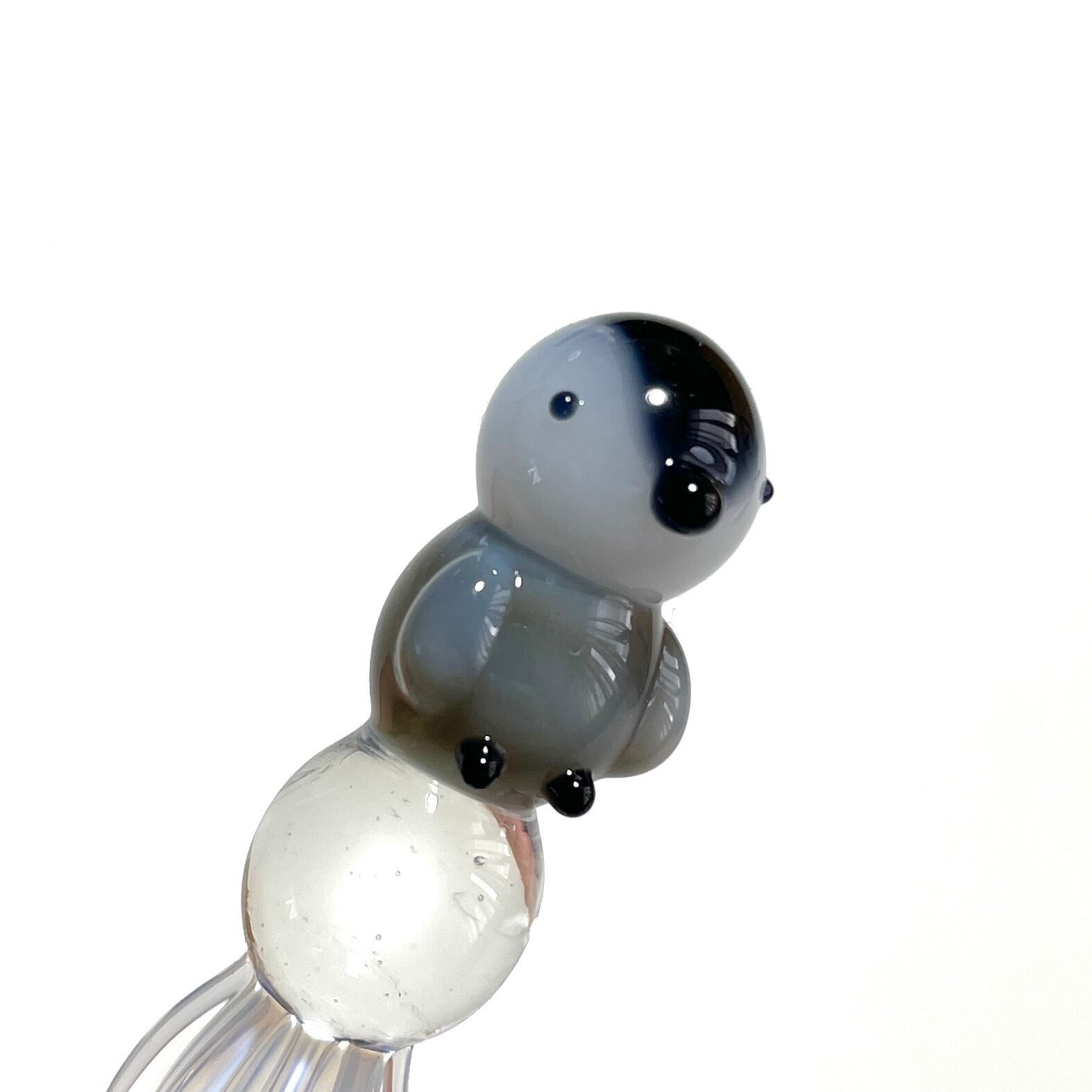 Animal glass pen ぺんぎん