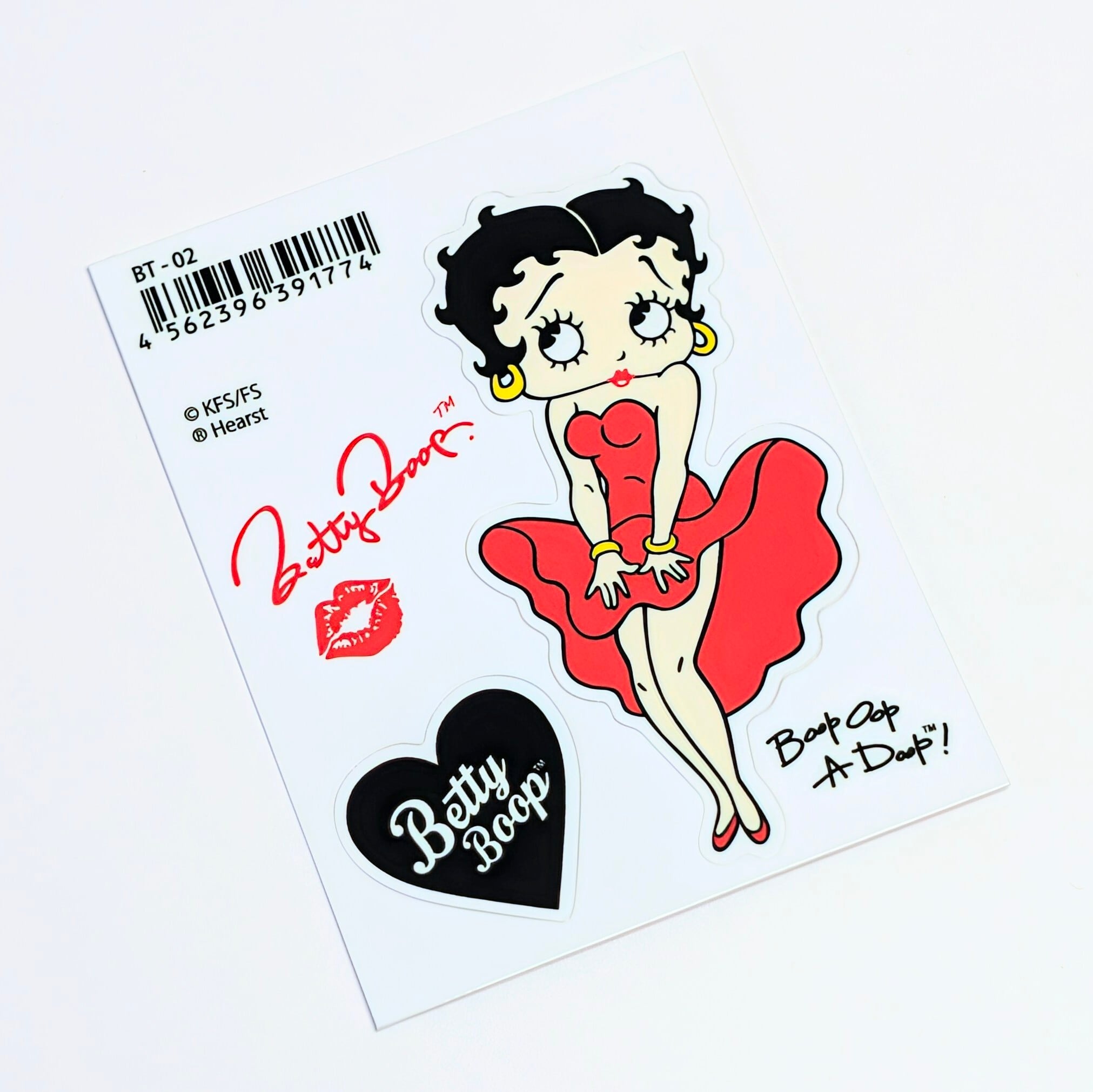 ✨️みんなメロメロ♡✨️送料無料!【 Betty Boop(ベティブープ) 】 STICKER(ステッカー)/ シール / ベティちゃん 〚アメリカン雑貨 アメトイ〛