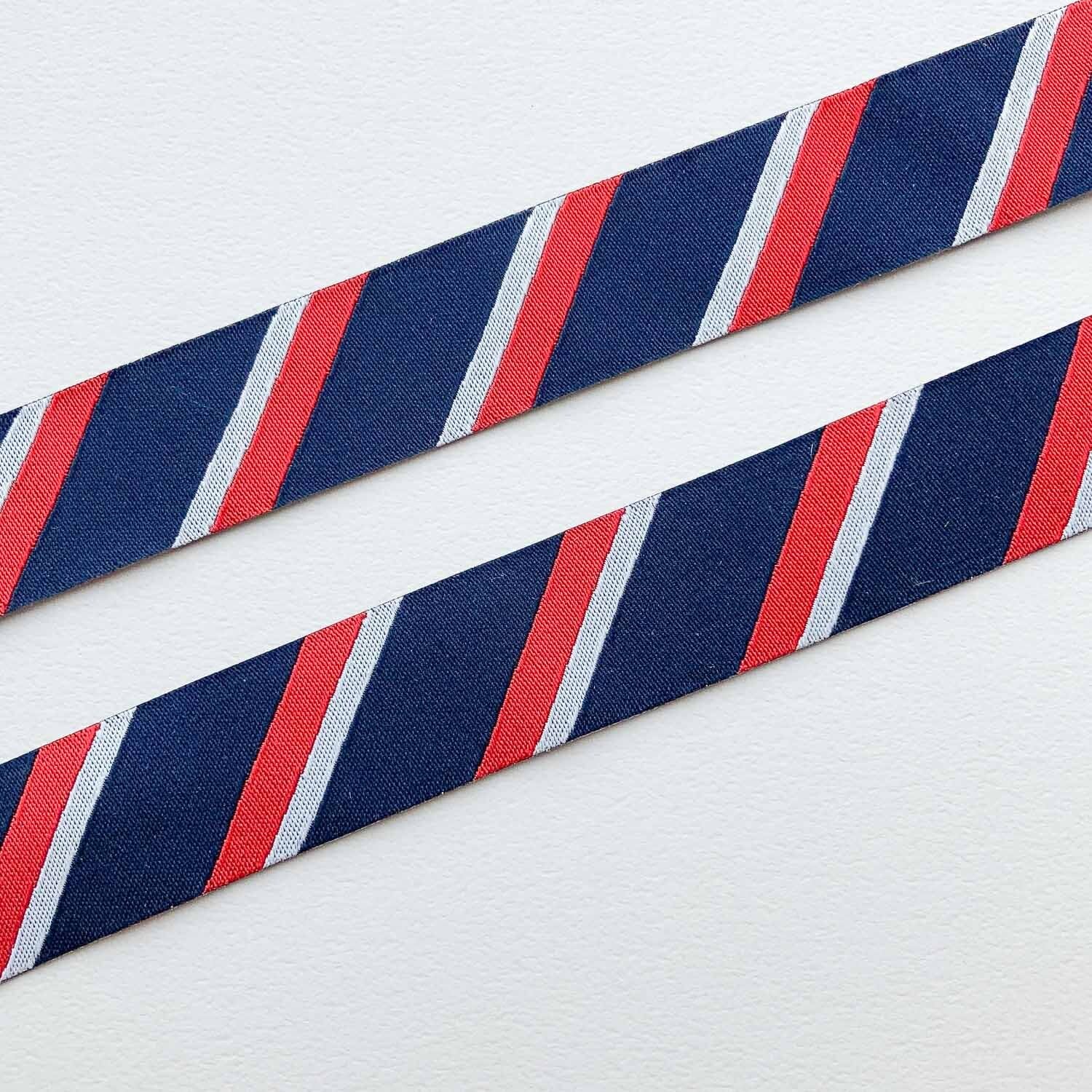 3カラー斜めストライプリボン（1mカット） | Dua-アクセサリーパーツ