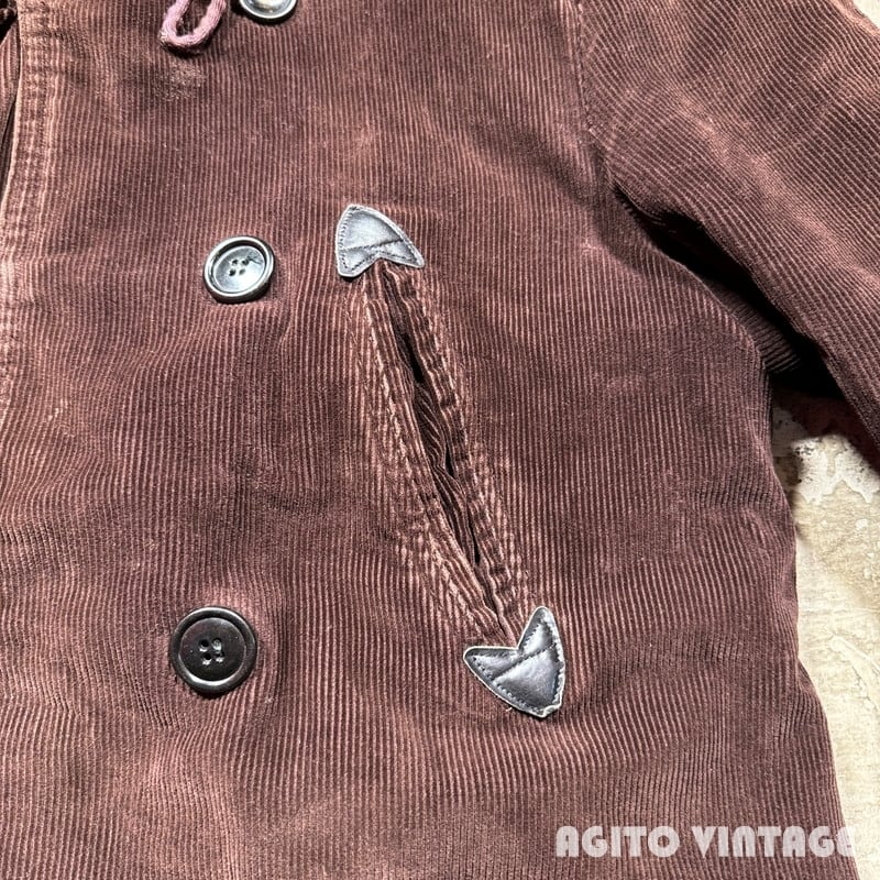 50's HERCULES ヘラクレス ダブルブレストコーデュロイカーコート
