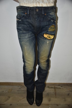DoReMi Unique Series – Diesel Patch Denim Jeans