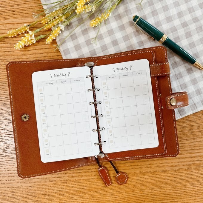 ミニ6穴サイズ/ミールログリフィル