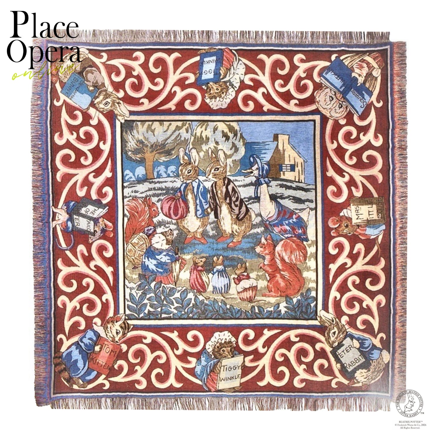 【マルチクロス】ピーター&フレンズ/ピーターラビットシリーズ