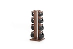 SWING Tower Set　Walnut/Black 2,4,6,8kg