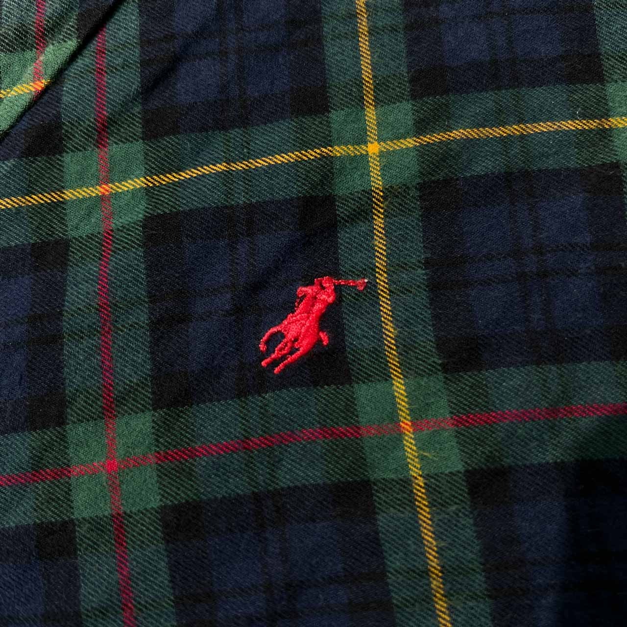 Ralph Lauren SPORT ラルフローレン 斜めチェック柄 BD 長袖シャツ サイズ 7 /レディース/インパクト21