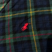 Ralph Lauren SPORT ラルフローレン 斜めチェック柄 BD 長袖シャツ サイズ 7 /レディース/インパクト21