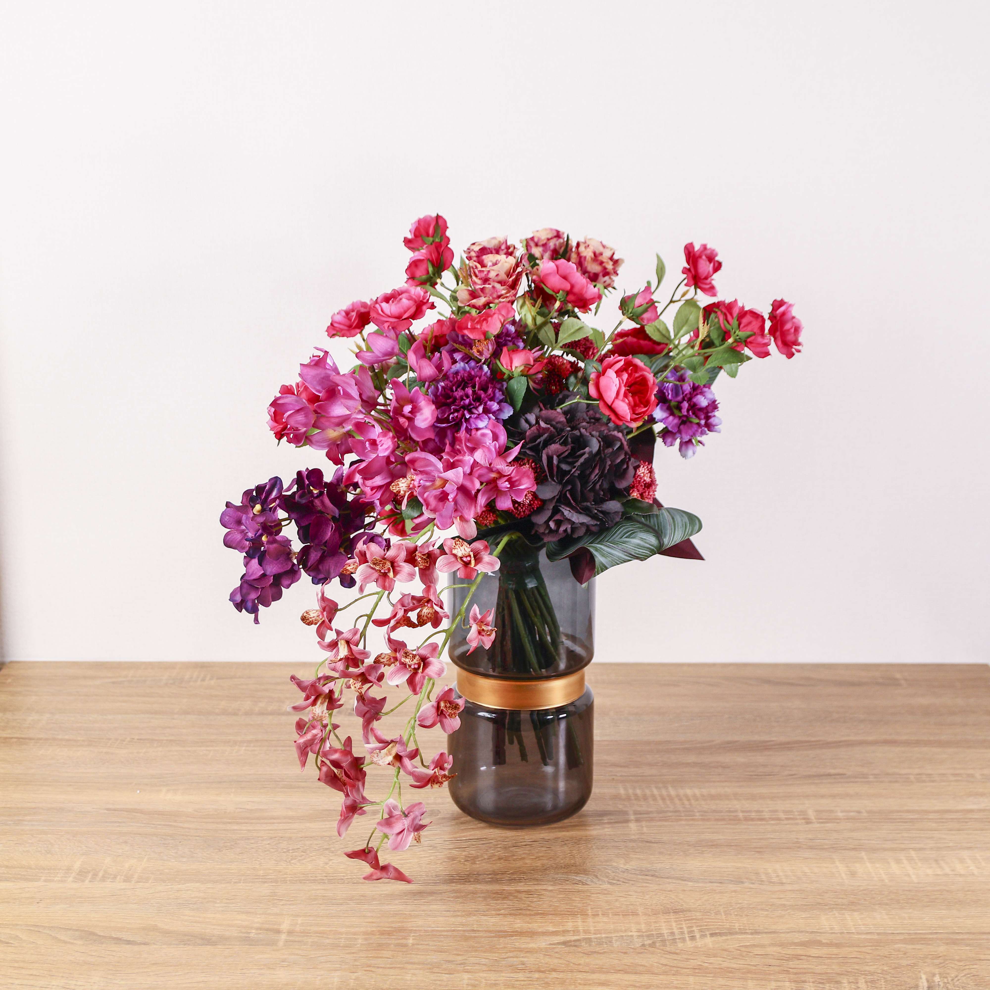 【フラワーアレンジメント】ラグジュアリーアレンジ-07