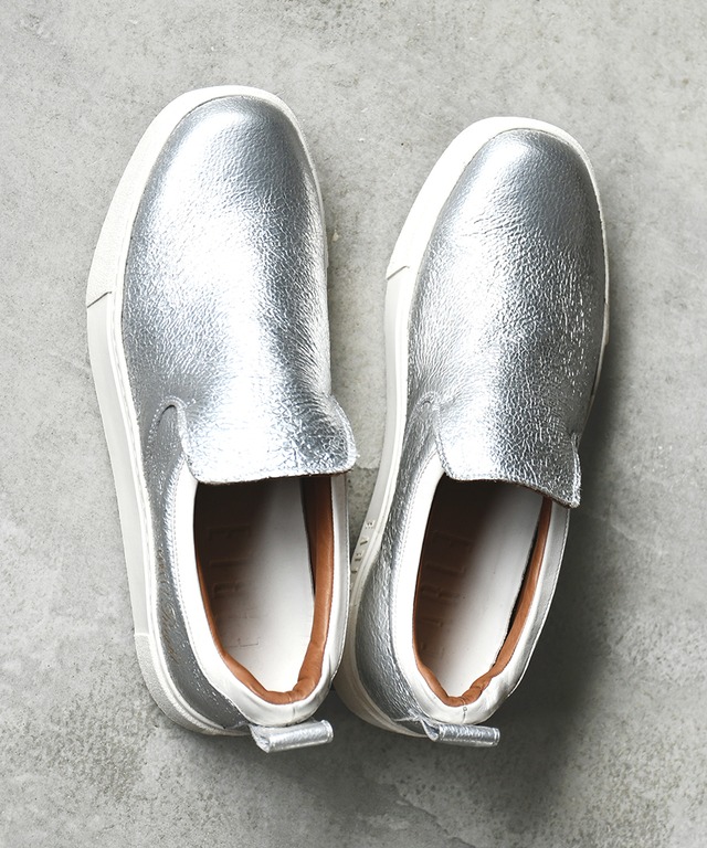 Women / Drape slip-on sneakers  / ER0900【SAMPLE SALE】
