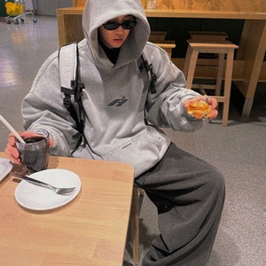 裏起毛ヴィンテージ風プルオーバー　1103