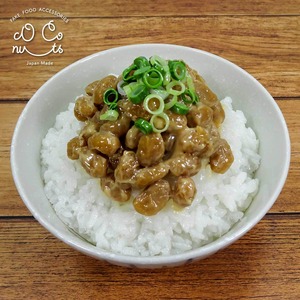 納豆ご飯 食品サンプル ディスプレイ用