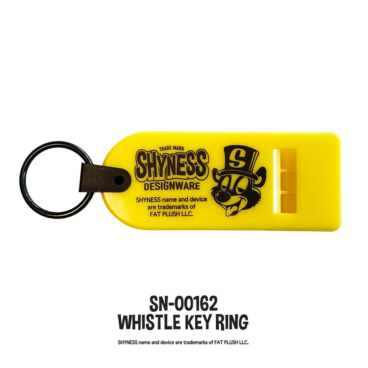 キーホルダー・アクリルキーホルダー SHYNESS WHISTLE KEY RING WHISTLE KEY RING SN-00162 | SHYNESS MFG.