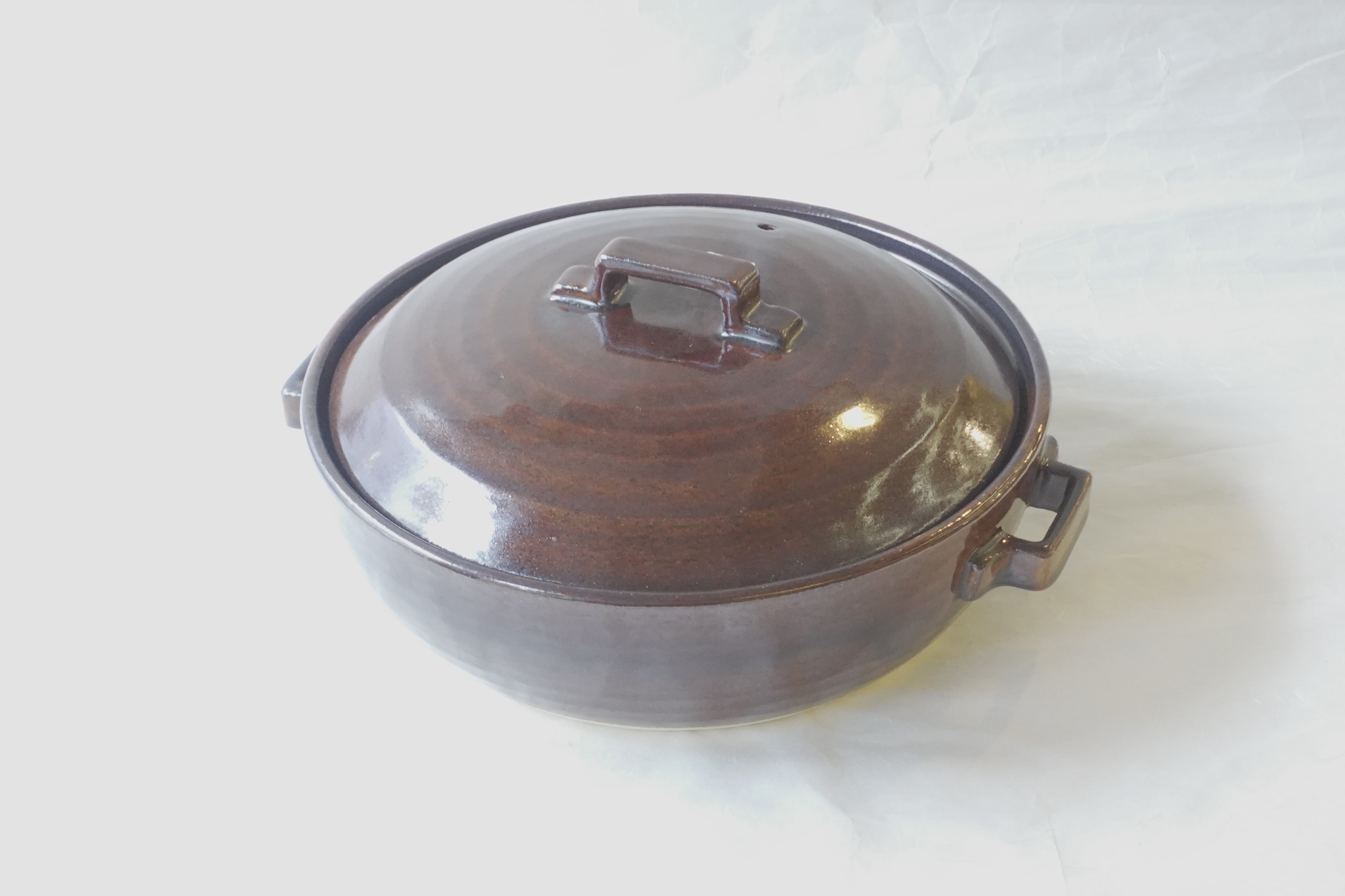 伝統工芸品 大友精三 作 江戸切子 平鉢 紅 | 小林漆陶