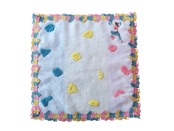 【近沢レース】シーズンタオルハンカチ「ボルダリング」